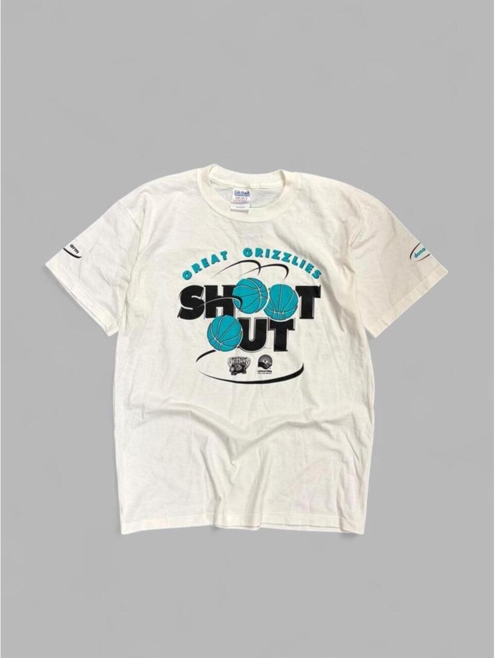 Vintage 90s Vancouver Grizzlies Shootout Tee
